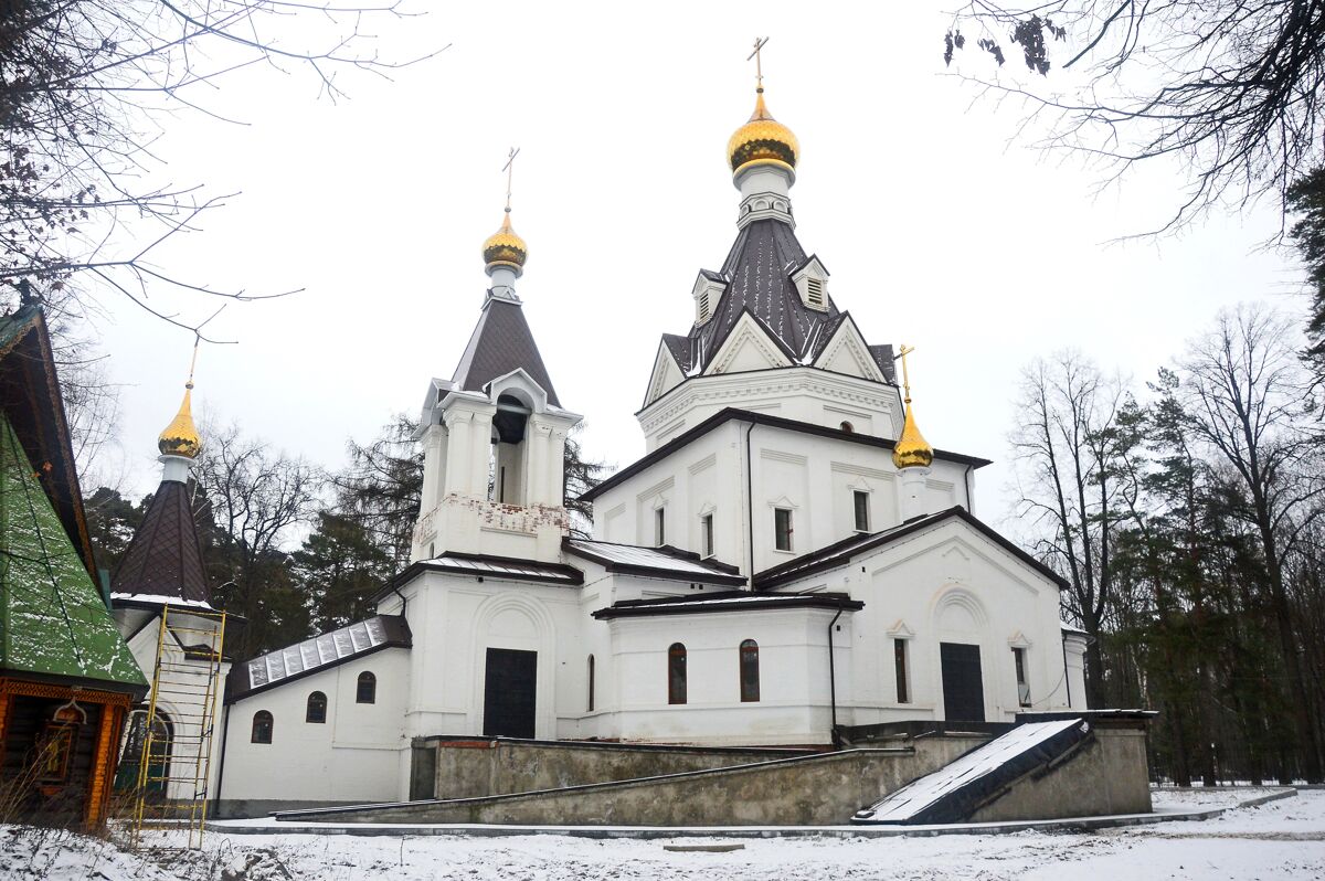 Церковь Донской иконы Божией Матери в Перловке, Мытищи (Мытищинский городской округ и гг. Долгопрудный, Лобня, Московская область). фасады
