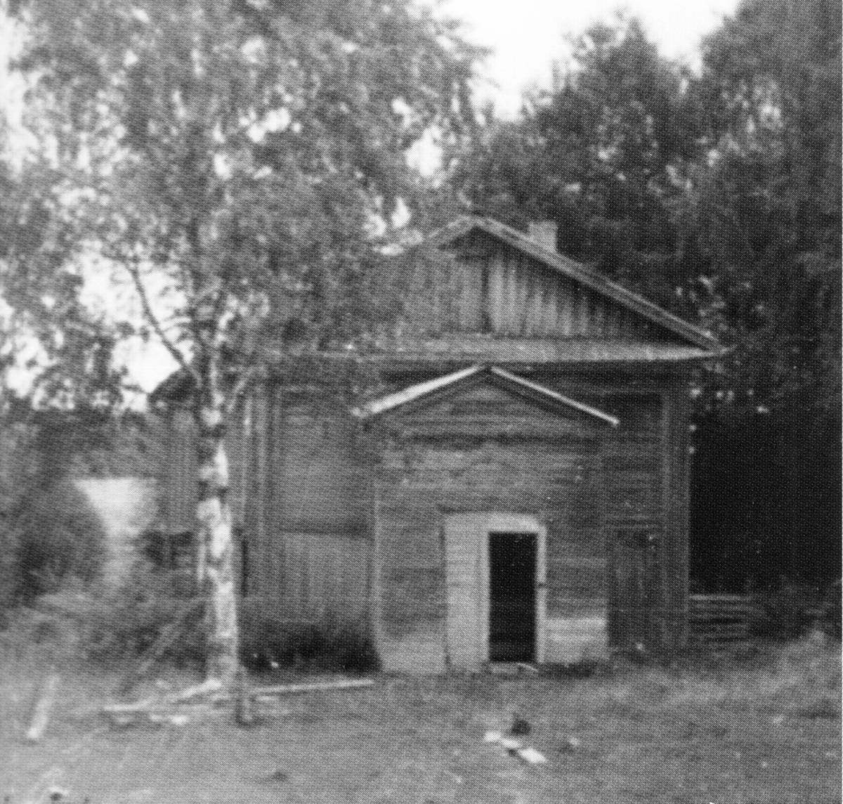архивная фотография. Церковь Успения Пресвятой Богородицы, Верхняя Водлица (Горка) (Вытегорский район, Вологодская область)