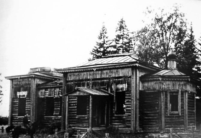 Церковь Параскевы Пятницы, Сойда, урочище (Вытегорский район, Вологодская область). архивная фотография, 1974 г. Источник: vk.com, Вытегра и Вытегорский район.