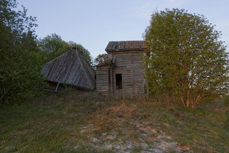 Слобода, урочище (Горняя). Церковь Георгия Победоносца. фасады