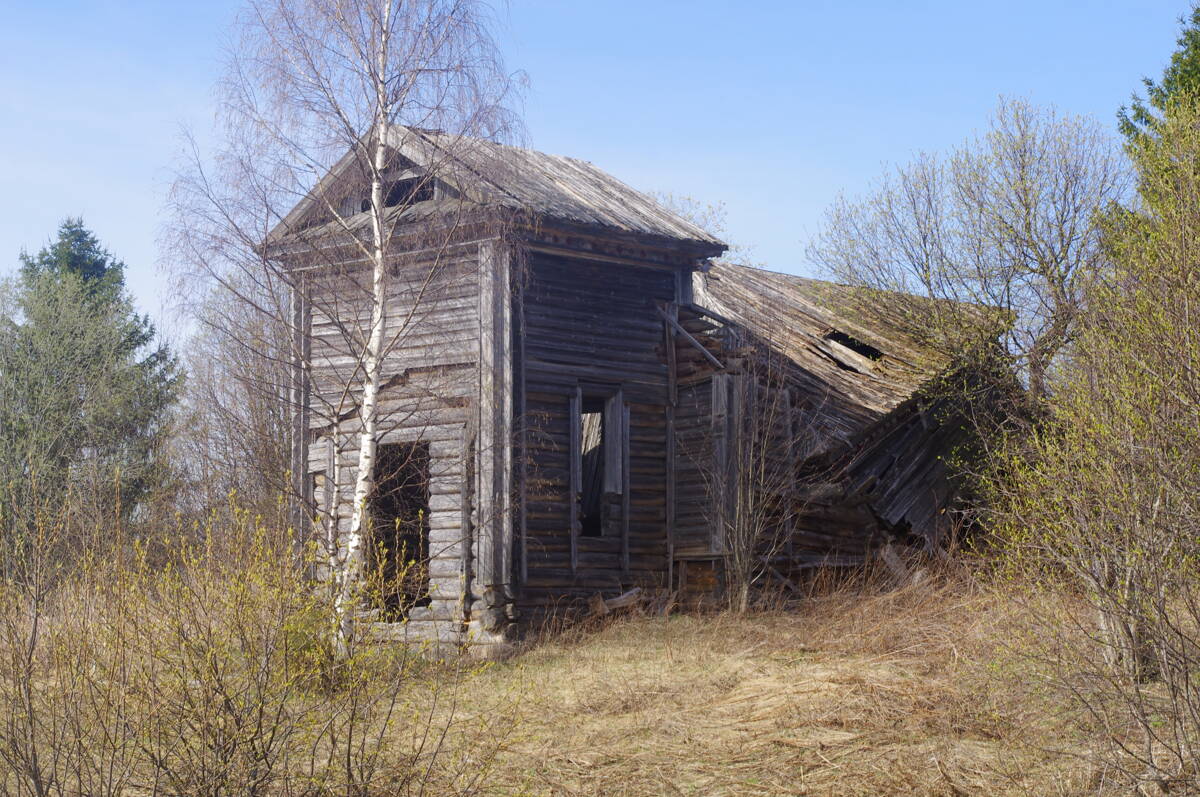 Церковь Георгия Победоносца, Слобода, урочище (Горняя) (Вытегорский район, Вологодская область). фасады
