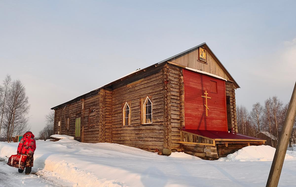 фасады. Церковь Георгия Победоносца, Каршево (Нигижемско-Георгиевский погост) (Пудожский район, Республика Карелия)