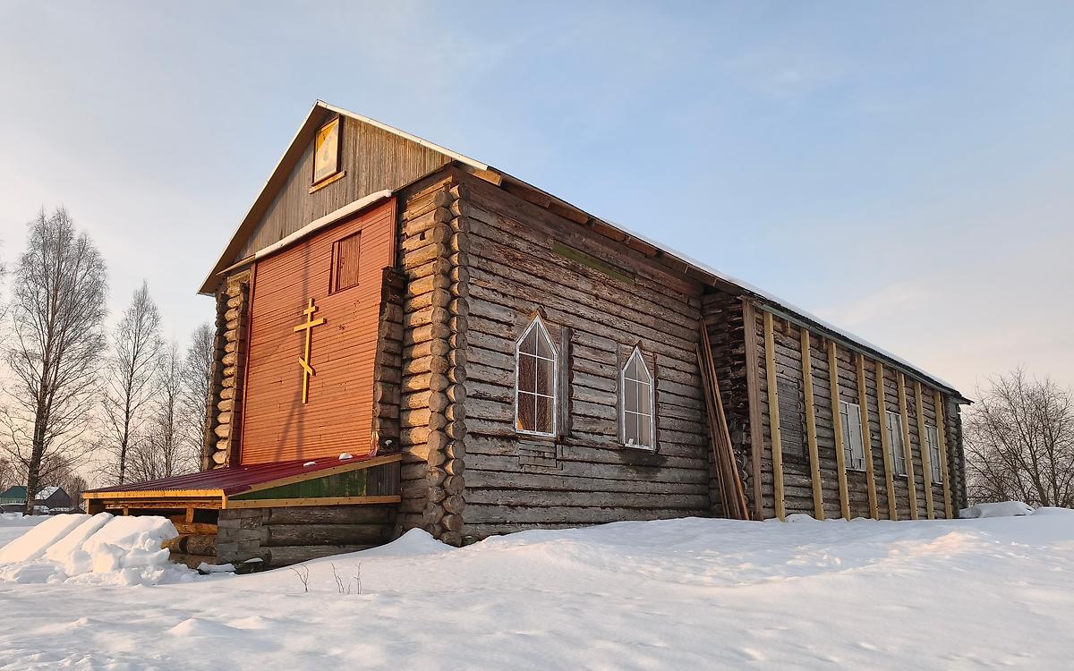 фасады. Церковь Георгия Победоносца, Каршево (Нигижемско-Георгиевский погост) (Пудожский район, Республика Карелия)