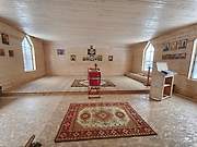 Церковь Георгия Победоносца, восточная часть храма оборудована под летний храм, Каршево (Нигижемско-Георгиевский погост), Пудожский район, Республика Карелия