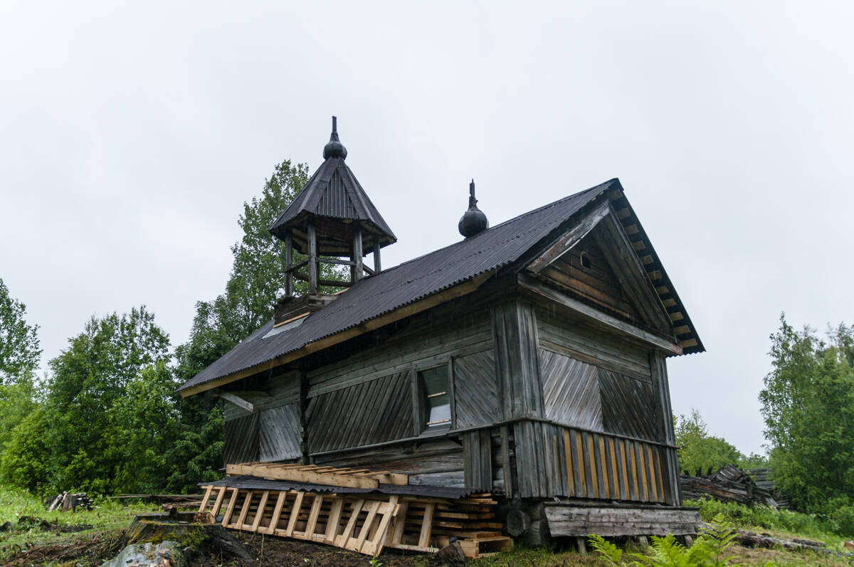 Часовня Николая Чудотворца, Печная Сельга, урочище (Олонецкий район, Республика Карелия). фасады
