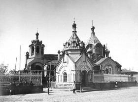 Нижний Новгород. Церковь Александра Невского на подворье Городецкого Фёдоровского монастыря в Канавине