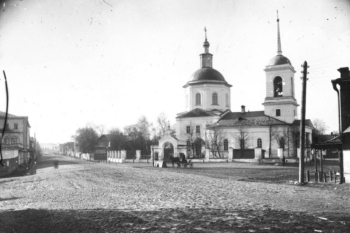 Церковь Владимирской иконы Божией Матери, Нижегородский район (Нижний Новгород, город, Нижегородская область). архивная фотография, фото Максима Дмитриева (1896-1899 год) с http://chronograph.livejournal.com/180282.html