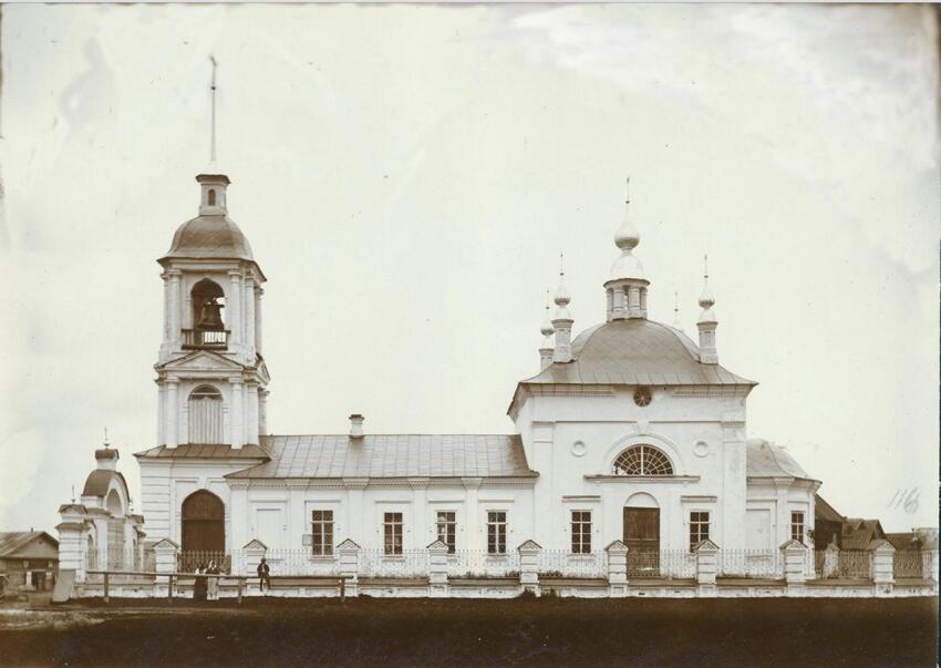 Галич. Церковь Благовещения Пресвятой Богородицы в Рыбной Слободе. архивная фотография, 1900—1917 год с сайта http://www.galich44.ru/