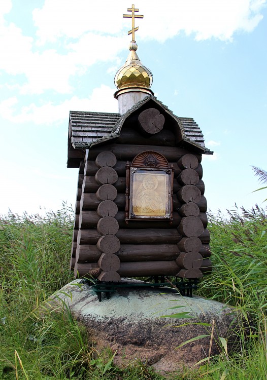 Часовня Трифона мученика, Кобылье Городище (Гдовский район, Псковская область). фасады