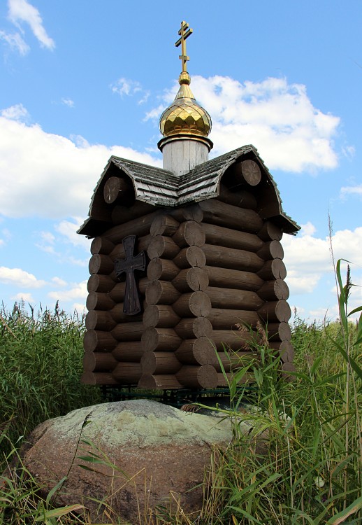 Часовня Трифона мученика, Кобылье Городище (Гдовский район, Псковская область). фасады
