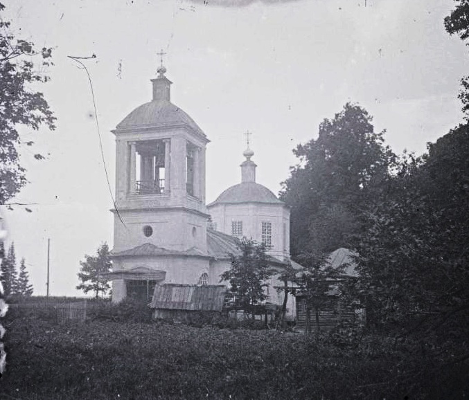 Церковь Спаса Нерукотворного Образа в Волынском (старая), Очаково-Матвеевское (Западный административный округ (ЗАО), г. Москва). архивная фотография, Фото 1927 г. Госкаталог № 46811266. Государственный исторический музей
