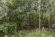 Церковь Рождества Пресвятой Богородицы, остатки фундамента на храмовом месте<br>, Обухово, Дзержинский район, Калужская область