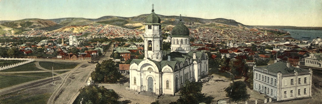 Вольск. Церковь Покрова Пресвятой Богородицы. архивная фотография, 1900—1918 год. фото с сайта http://oldsaratov.ru/photo/gubernia/4303?qt-comments=1