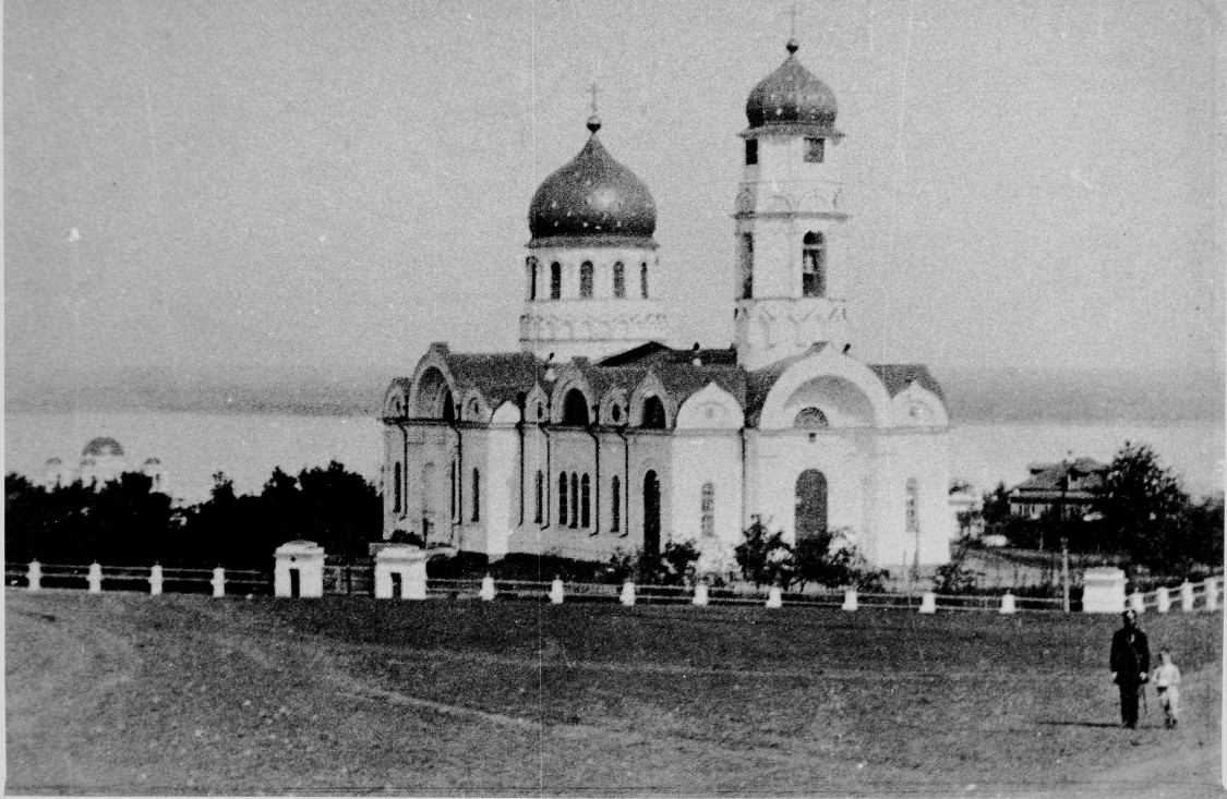 Вольск. Церковь Покрова Пресвятой Богородицы. архивная фотография, 1905—1914 год с сайта http://oldsaratov.ru/photo/gubernia/17265