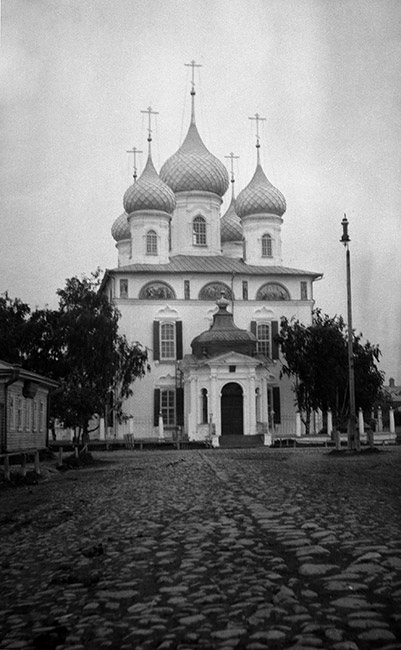 Собор Преображения Господня, Пучеж (Пучежский район, Ивановская область). архивная фотография, Фото нач. ХХ века.