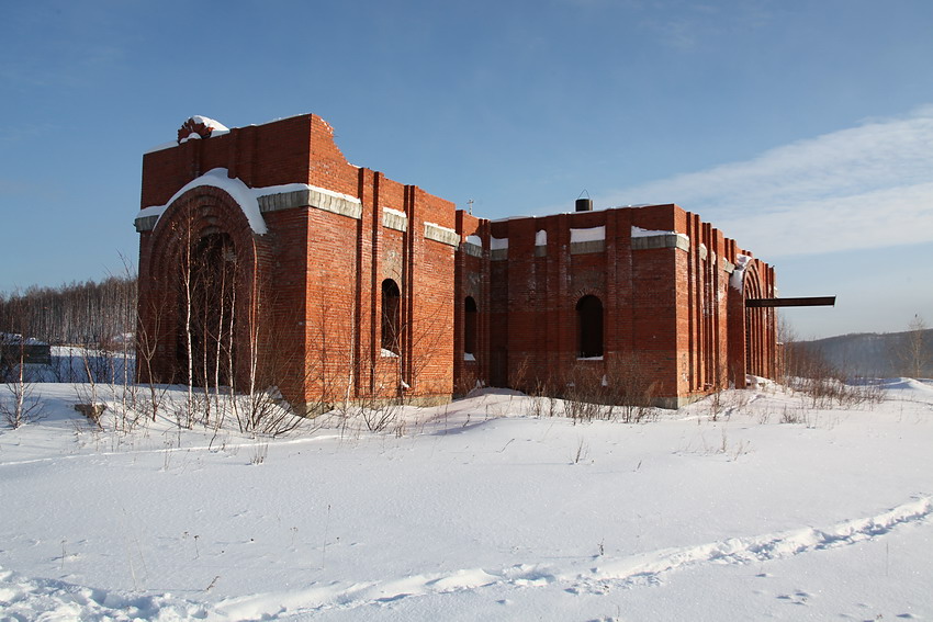 Неизвестная церковь (строящаяся), Златоуст (Златоуст, город, Челябинская область). фасады