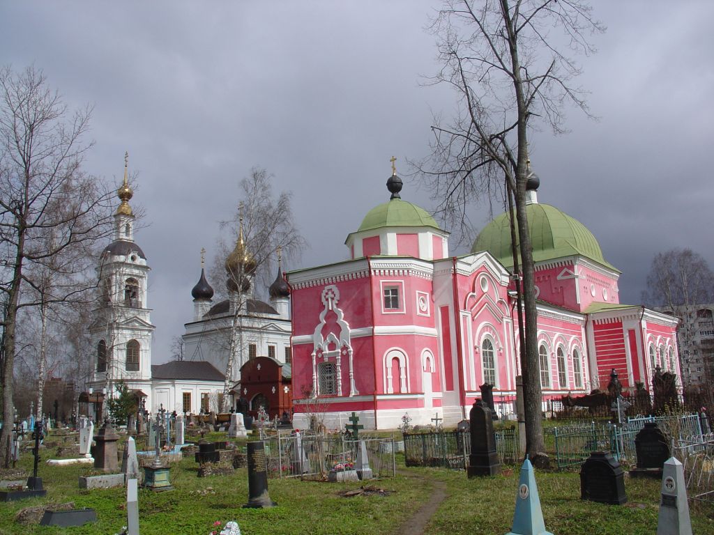 Рыбинск. Храмовый комплекс. Церкви Вознесения Господня и Георгия Победоносца. фасады