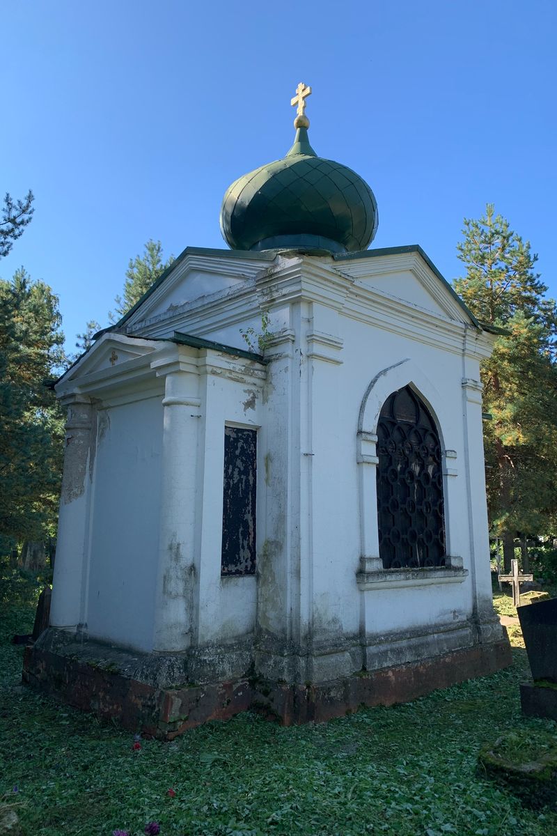 Часовня-усыпальница на Георгиевском кладбище, Рыбинск (Рыбинск, город, Ярославская область). фасады
