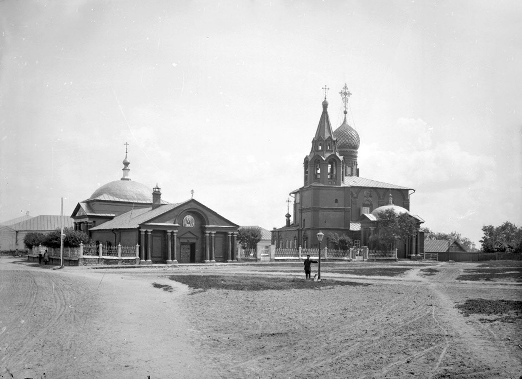 Ярославль. Храмовый комплекс Дмитриевского прихода. архивная фотография, 1894 год. с http://andcvet.narod.ru/Volga/07/cb/6.jpg 