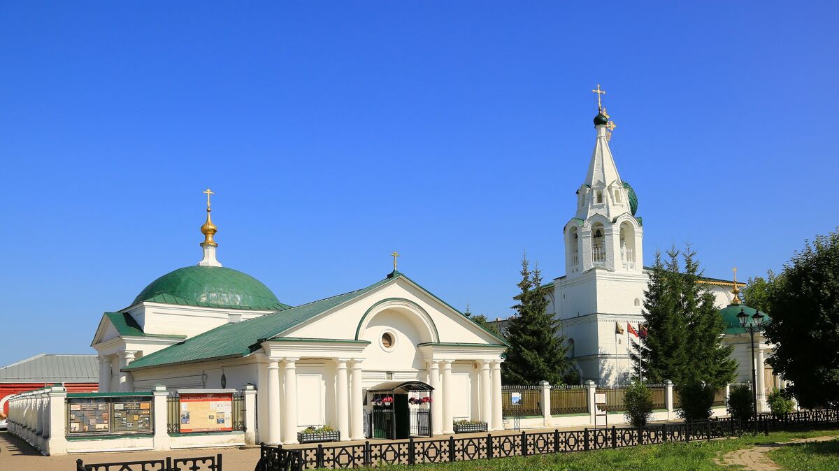 Храмовый комплекс Дмитриевского прихода, Ярославль (Ярославль, город, Ярославская область). фасады