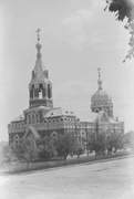 Церковь иконы Божией Матери "Знамение" при 25-ом Смоленском и 27-ом Витебском пехотных полках, Фото 1914-1918 годов с сайта digitaltmuseum.org<br>, Коньске, Свентокшиское воеводство, Польша