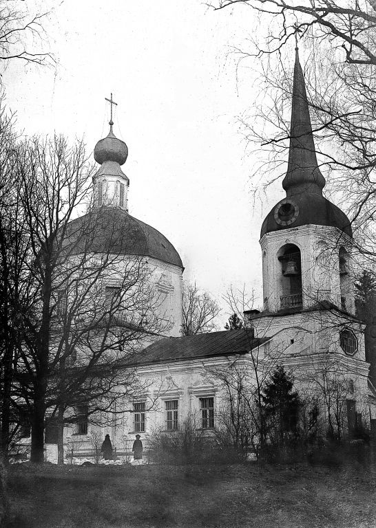 Литвиново. Церковь Успения Пресвятой Богородицы. архивная фотография, Фото начала 1900-ых годов