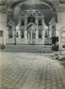 Церковь Николая Чудотворца при 104-ом пехотном Устюжском Генерала князя Багратиона полку, Интерьер храма. Почтовая фотооткрытка 1916 г.<br>, Августов, Подляское воеводство, Польша