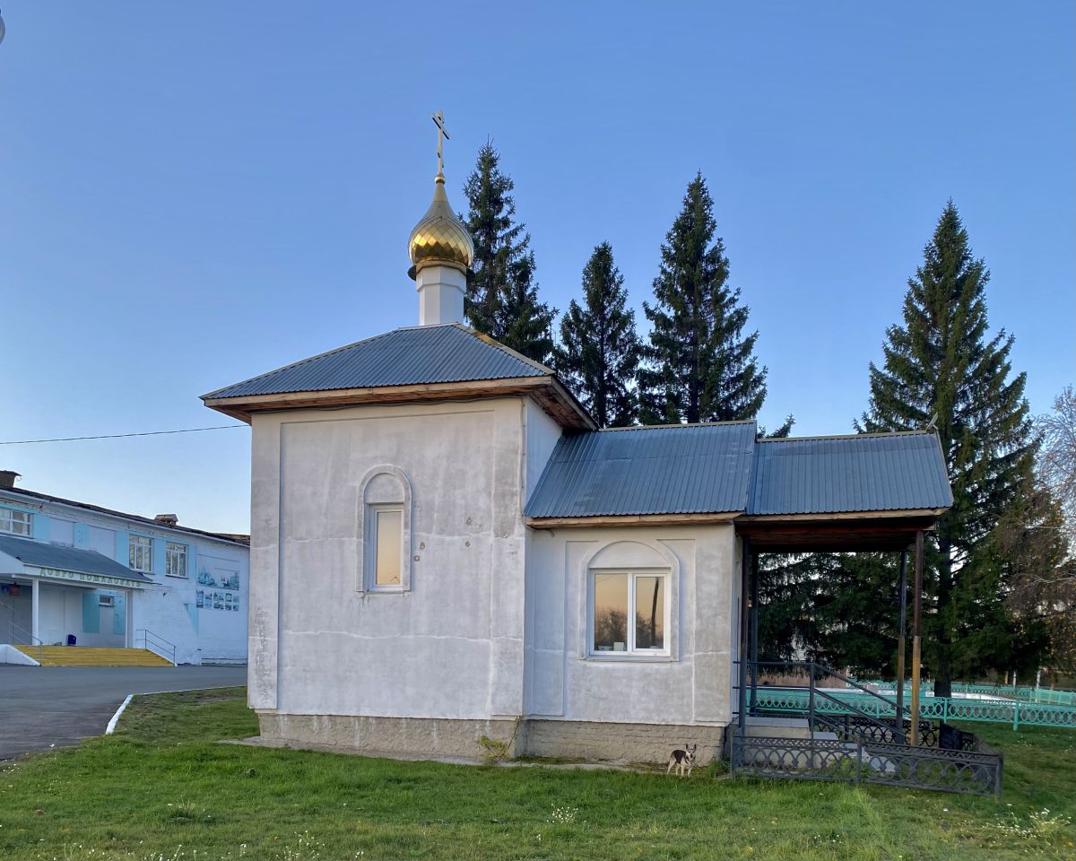 Часовня Николая Чудотворца, Русская Теча (Красноармейский район, Челябинская область). фасады, Вид с СВ