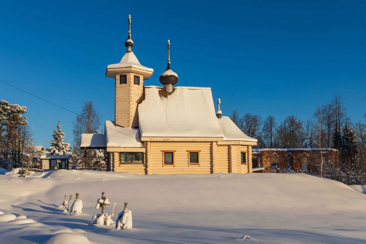 Церковь Благовещения Пресвятой Богородицы (новая), Сретенье (Сретенское на Черемхе) (Рыбинский район, Ярославская область). фасады