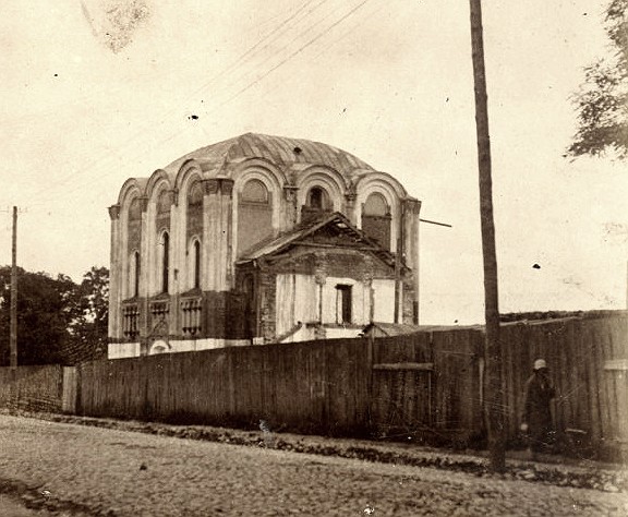 Церковь Параскевы Пятницы, Хелм (Люблинское воеводство, Польша). архивная фотография, 1918 год.  Фото с сайта http://www.chram.com.pl/cerkiew-sw-paraskiewy-2/