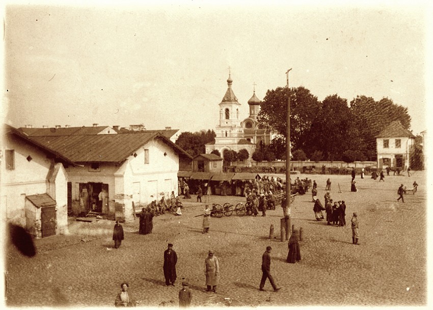 Церковь Николая Чудотворца, Мендзыжец-Подляски (Люблинское воеводство, Польша). архивная фотография, 1900—1918 год с сайта   http://www.chram.com.pl/cerkiew-sw-mikolaja-cudotworcy-16/ 