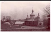 Церковь Космы и Дамиана, фото 1927—1930 с сайта http://www.chram.com.pl/cerkiew-swietych-kosmy-i-damiana/<br>, Бартне, Малопольское воеводство, Польша