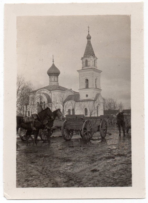 Церковь Петра и Павла, Августов (Подляское воеводство, Польша). архивная фотография, Фото 1916 г. с аукциона e-bay.de