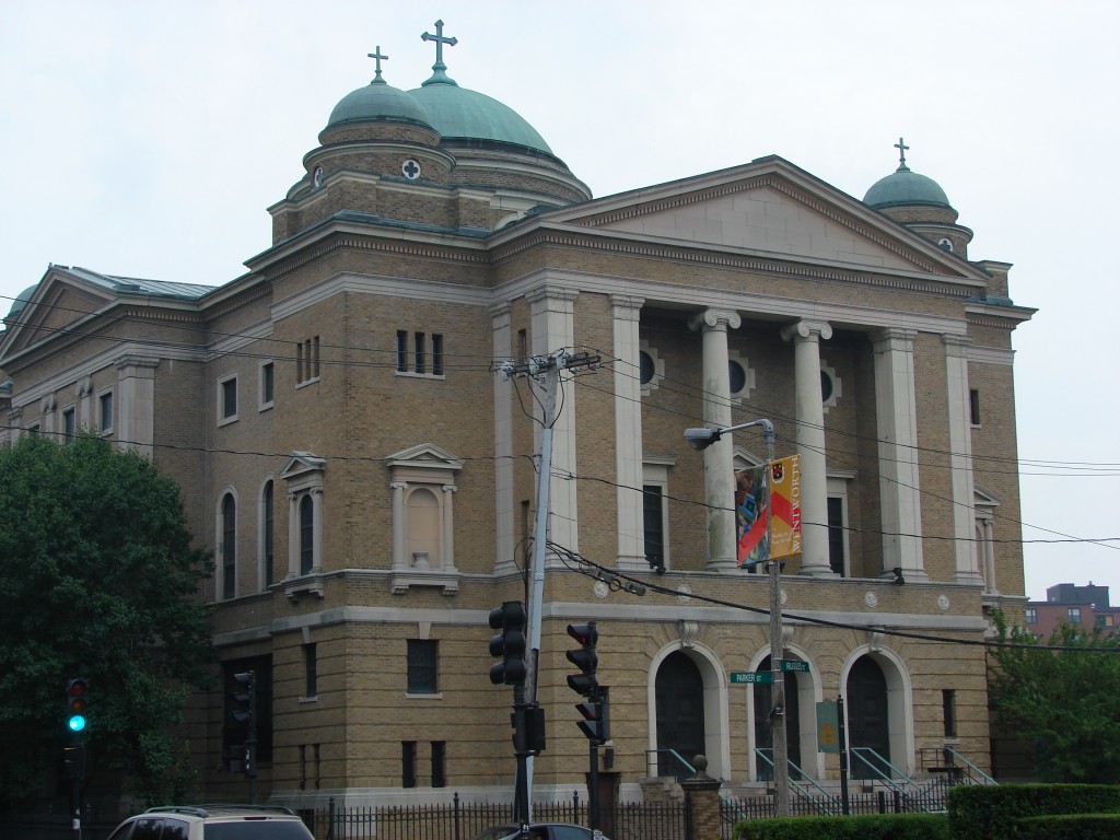 Собор Благовещения Пресвятой Богородицы, Бостон (Массачусетс, США). фасады