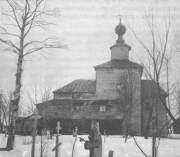 Аксеново. Димитрия Солунского на Донховском погосте (деревянная), церковь