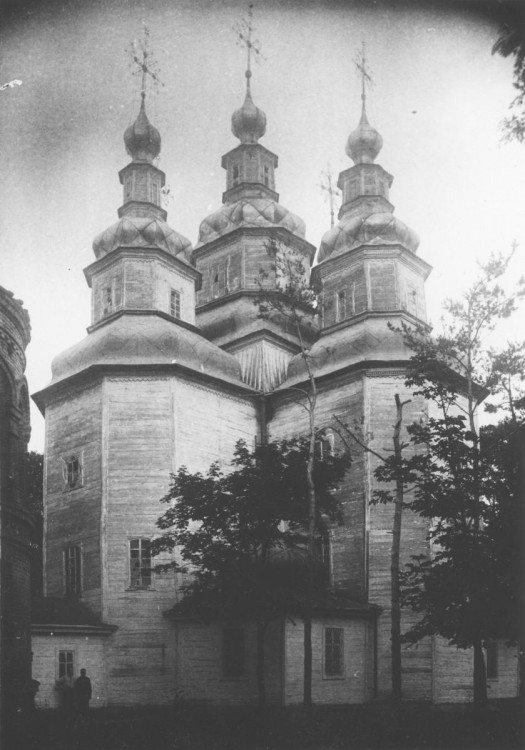 Церковь Покрова Пресвятой Богородицы, Смелое (Роменский район, Украина, Сумская область). архивная фотография, Фото С.А. Таранушенко, 1929 г.