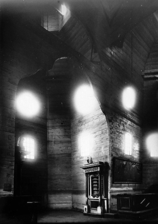 Смелое. Церковь Покрова Пресвятой Богородицы. архивная фотография, Интерьер, фото С.А. Таранушенко, 1929 г.