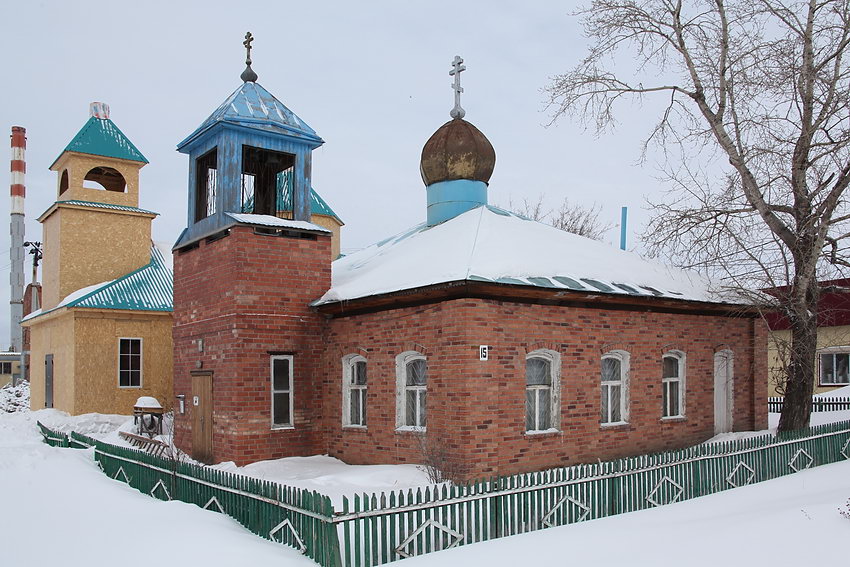 Церковь Казанской иконы Божией Матери (временная), Щучье (Щучанский район, Курганская область). фасады