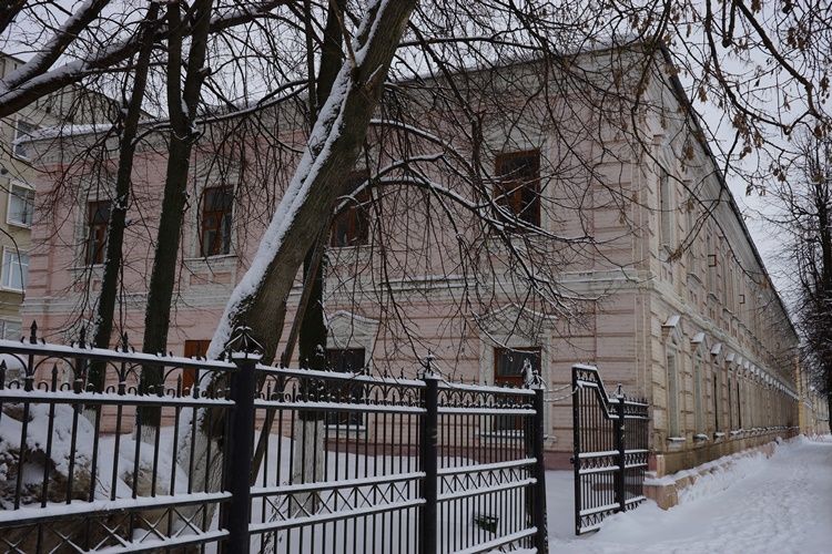 Домовая церковь Сретения Господня при бывшей Духовной семинарии, Кострома (Кострома, город, Костромская область). фасады, Здание бывшей Духовной семинарии, в котором действовала домовая церковь