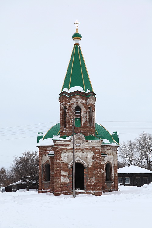 Варгановское. Церковь Георгия Победоносца. фасады