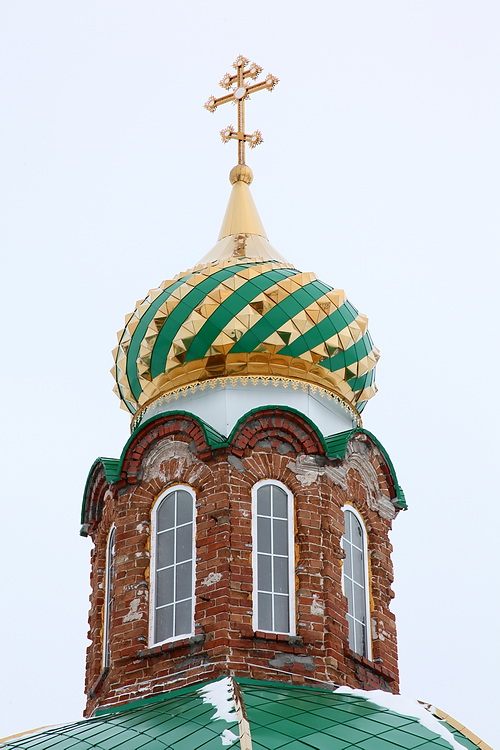 Церковь Георгия Победоносца, Варгановское (Щучанский район, Курганская область). архитектурные детали