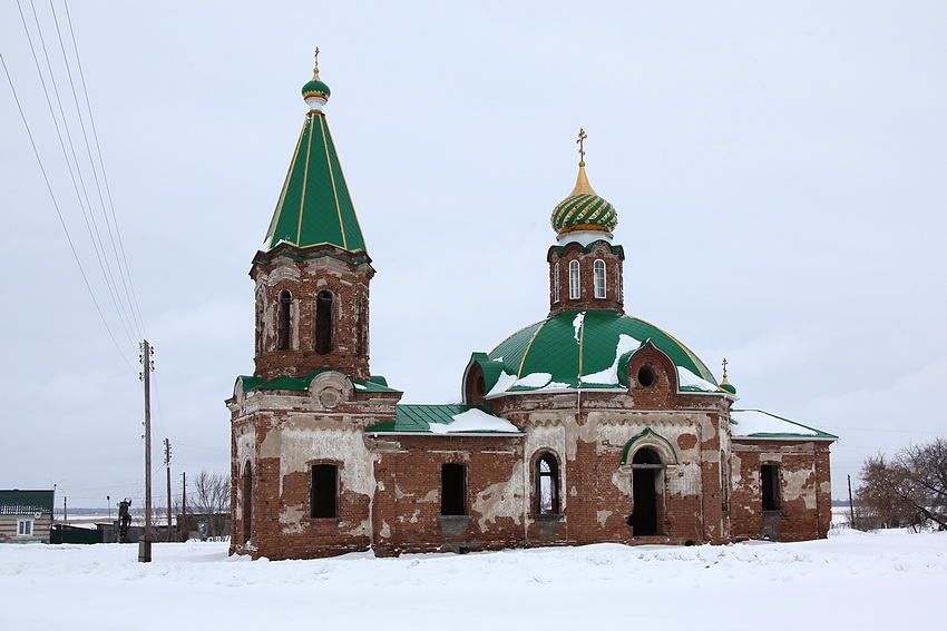 Варгановское. Церковь Георгия Победоносца. фасады