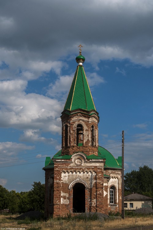 Варгановское. Церковь Георгия Победоносца. фасады