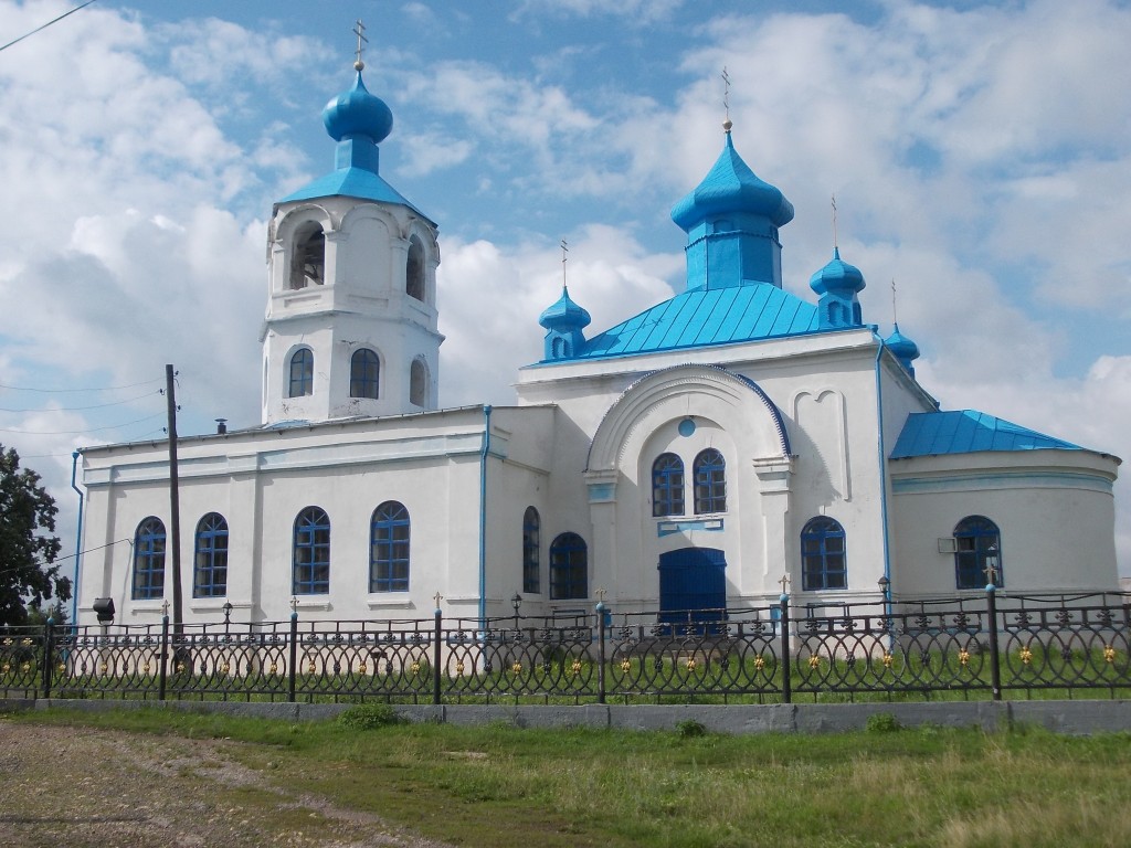 Церковь Покрова Пресвятой Богородицы, Новопокровское (Богородицкий район, Тульская область). фасады