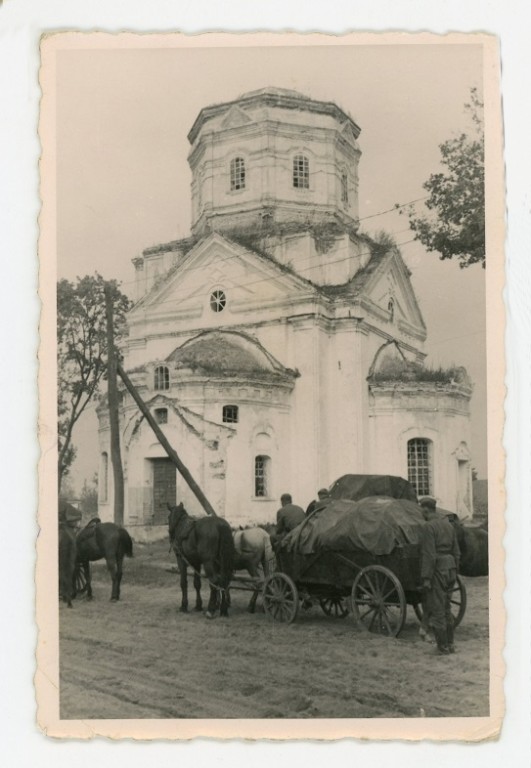Короп. Церковь Вознесения Господня. архивная фотография, Фото 1941 г. с аукциона e-bay.de