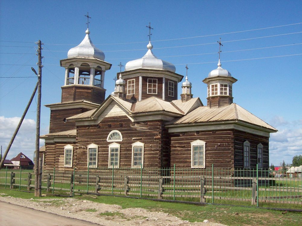 Кердём. Церковь Николая Чудотворца. фасады, Вид с юго-востока