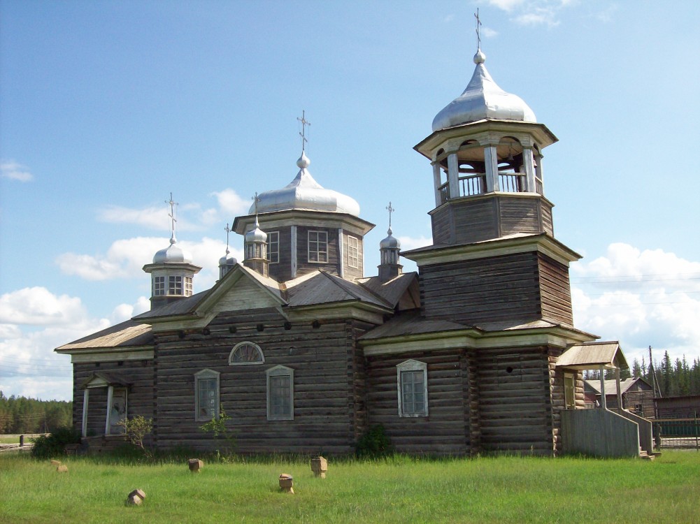 Кердём. Церковь Николая Чудотворца. фасады, Вид с северо-запада
