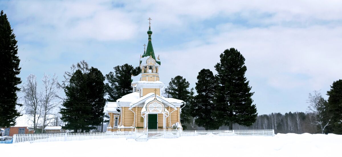 Церковь Александра Невского, Екатериновка (Тевризский  район, Омская область). фасады
