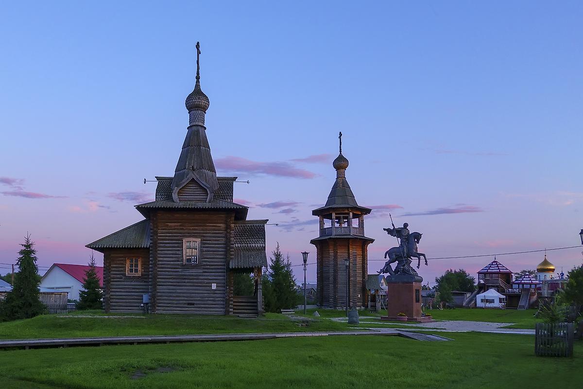 фасады. Церковь Александра Невского, Большеречье (Большереченский район, Омская область)