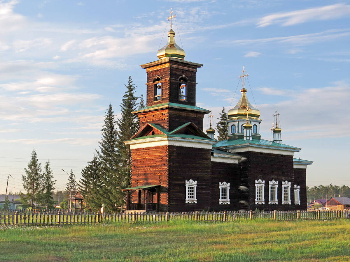 Церковь Николая Чудотворца, Черкёх (Таттинский район, Республика Саха (Якутия)). фасады